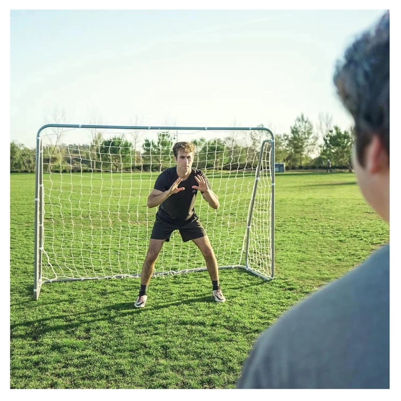 ARCO FUTBOL METALICO 240X170X100 CM + RED - 5