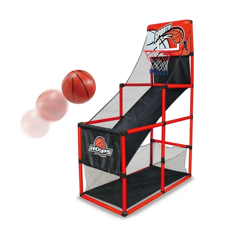 JUEGO DE BASKETBALL INFANTIL CON ARO Y PELOTA - 1