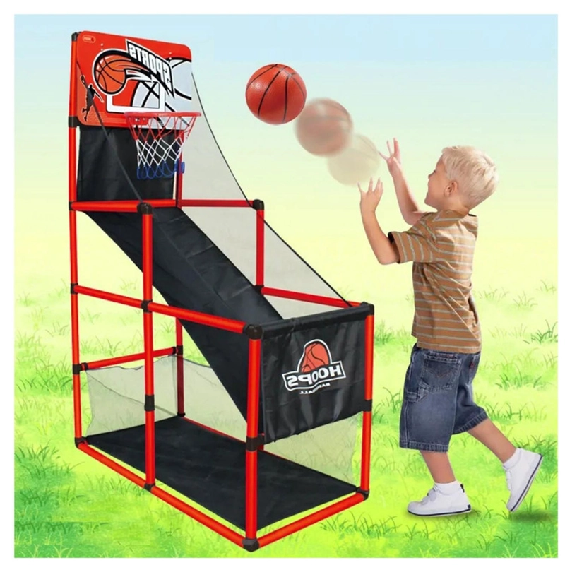 JUEGO DE BASKETBALL INFANTIL CON ARO Y PELOTA - 4