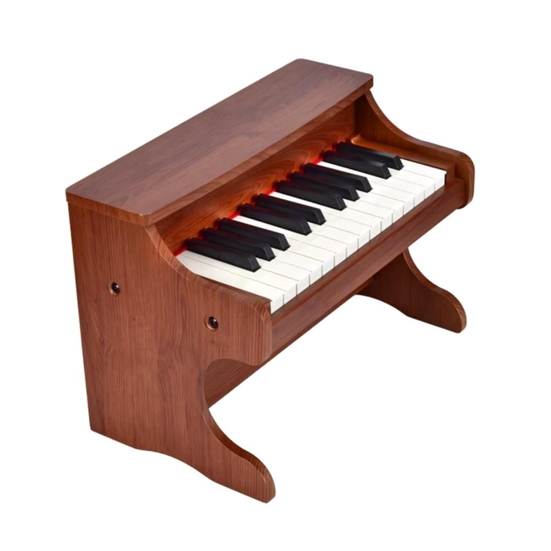 PIANO INFANTIL MADERA JUGUETE MUSICAL 25 TECLAS - 2