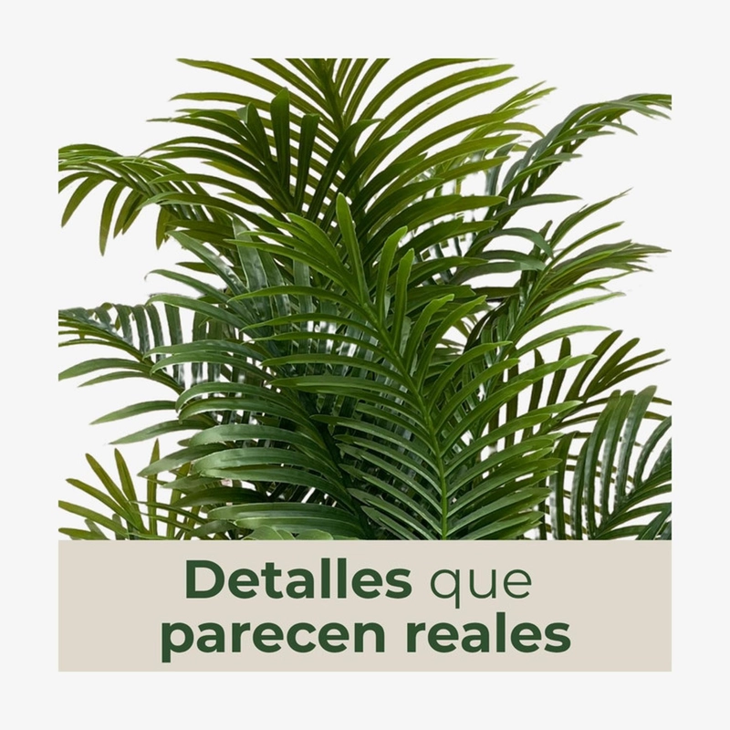 PLANTA ARTIFICIAL PALMERA ARECA FRONDOSA 135 CM - 5