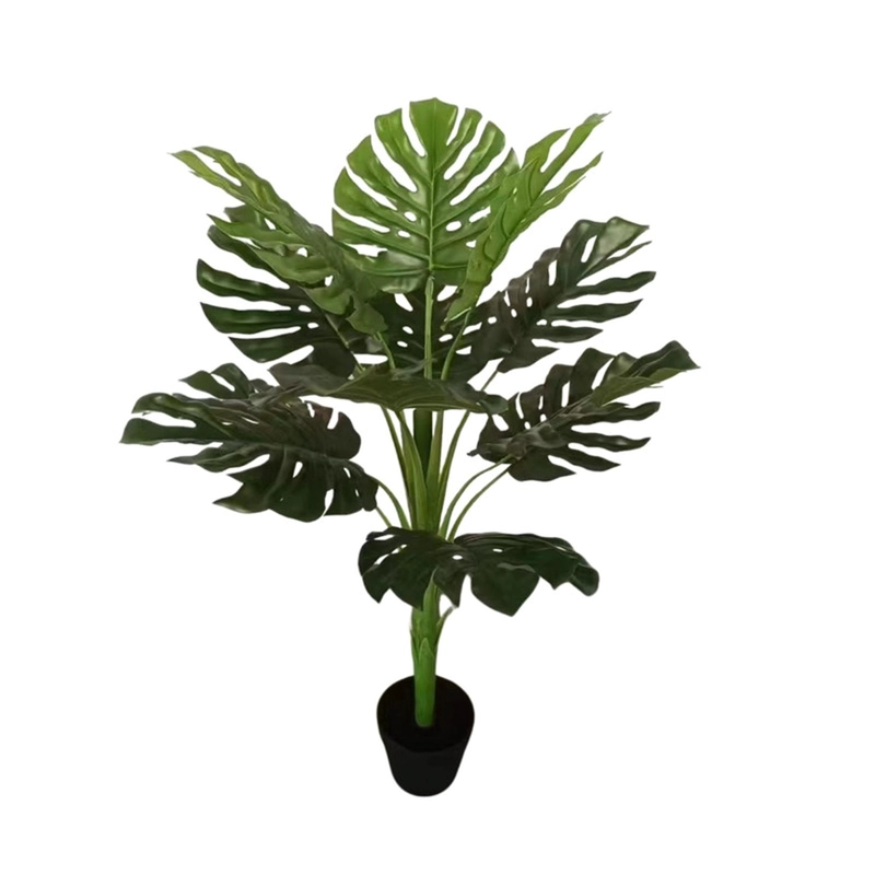 PLANTA ARTIFICIAL MONSTERA HOJA GRANDE 140 CM - 1