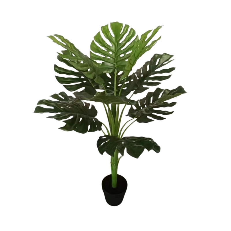 PLANTA ARTIFICIAL MONSTERA HOJA GRANDE 120 CM - 1