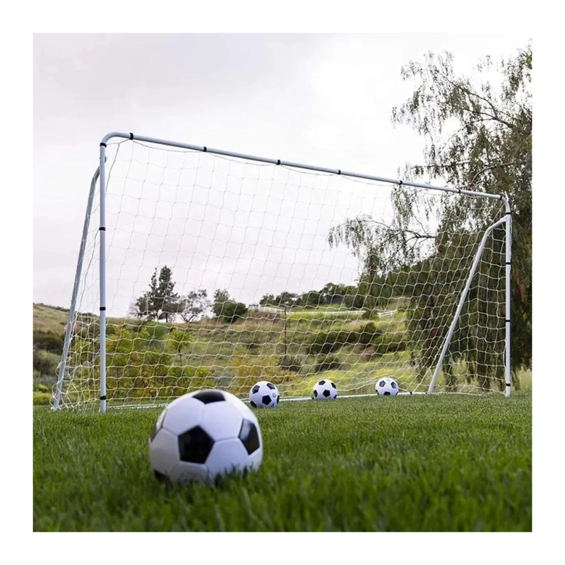 SET DE 2 ARCOS DE FUTBOL GRANDES METALICO 302X207X120 CM - 9