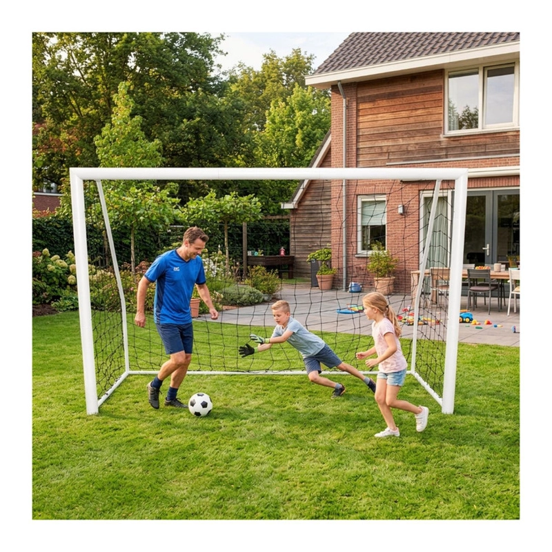 ARCO DE FUTBOL GRANDE METALICO 300X200 CM - 7