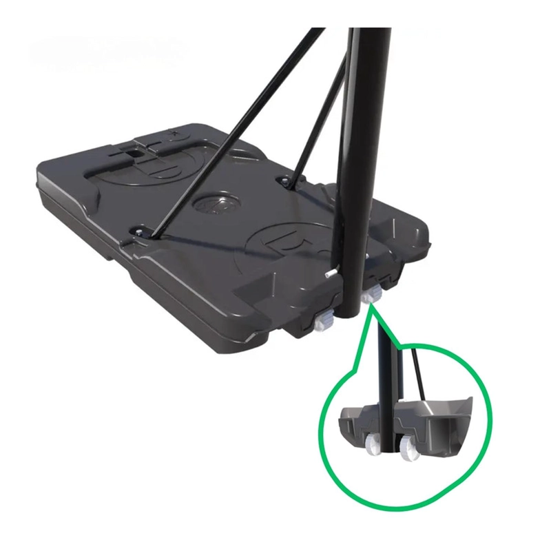 ARO DE BASQUET ALTURA AJUSTABLE CON BASE - 9
