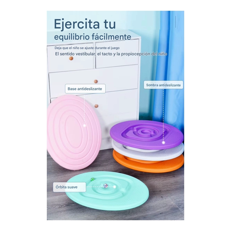 TABLA EQUILIBRIO INFANTIL MAZE SENSORIAL BALANCE BOARD - 7