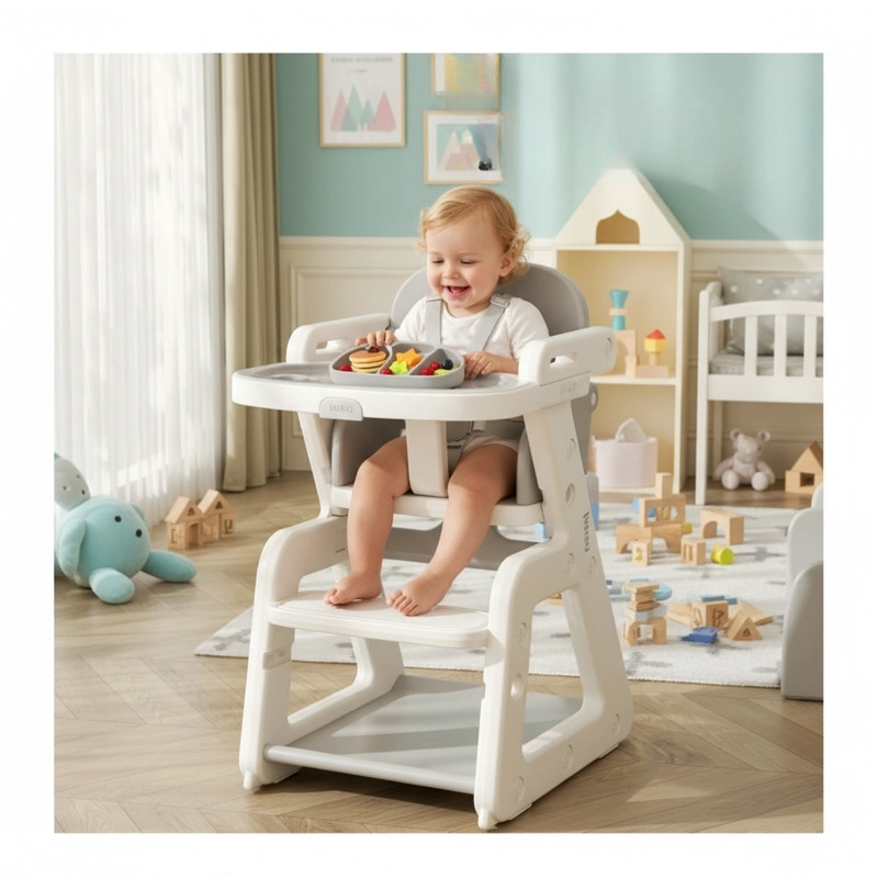 SILLA DE COMER INFANTIL EVOLUTIVA GROW  3 EN 1 - 2