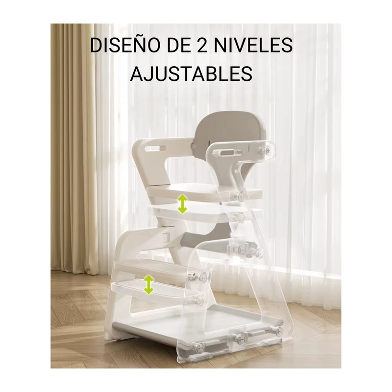 SILLA DE COMER INFANTIL EVOLUTIVA GROW  3 EN 1 - 8