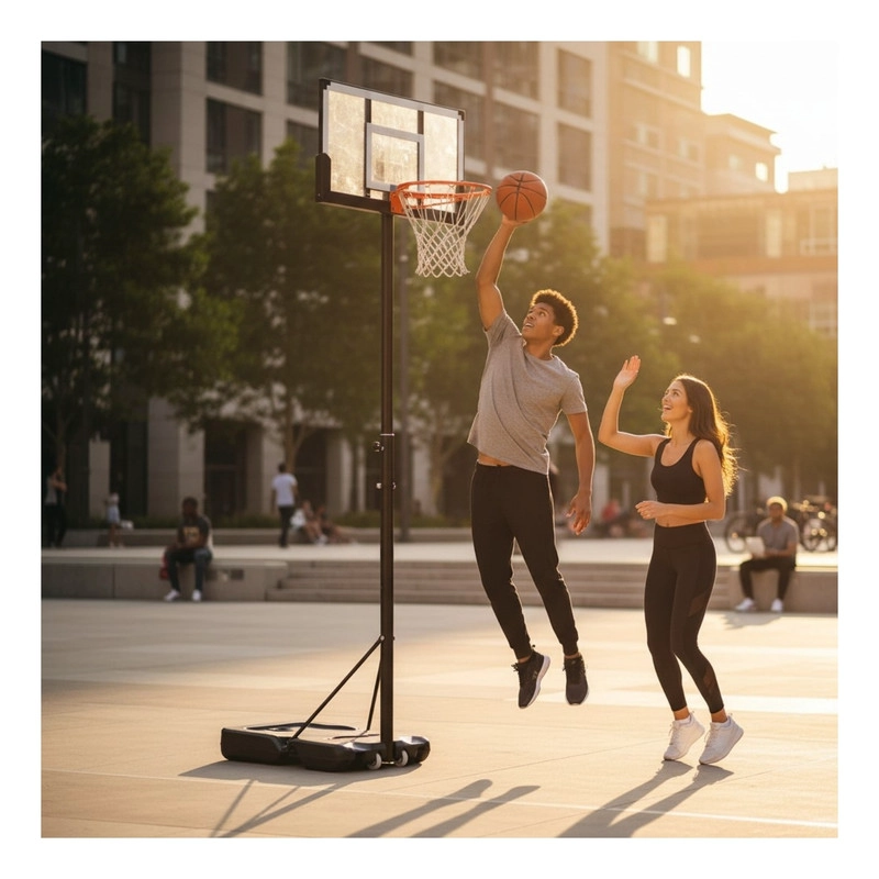 ARO BASKETBALL ALTURA REGULABLE PORTATIL  BASQUETBOL - 2