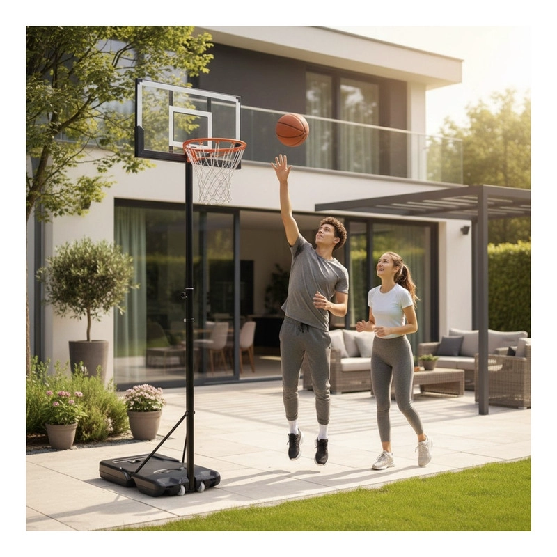 ARO BASKETBALL ALTURA REGULABLE PORTATIL  BASQUETBOL - 4
