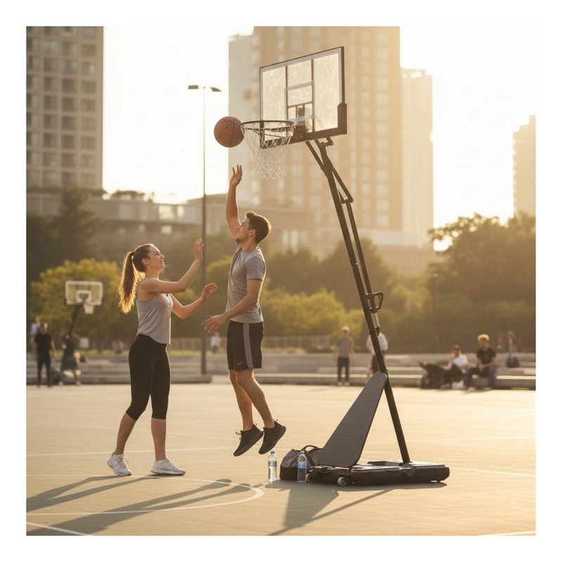 ARO BASQUETBOL ALTURA REGULABLE PORTATIL  BASKETBALL - 2