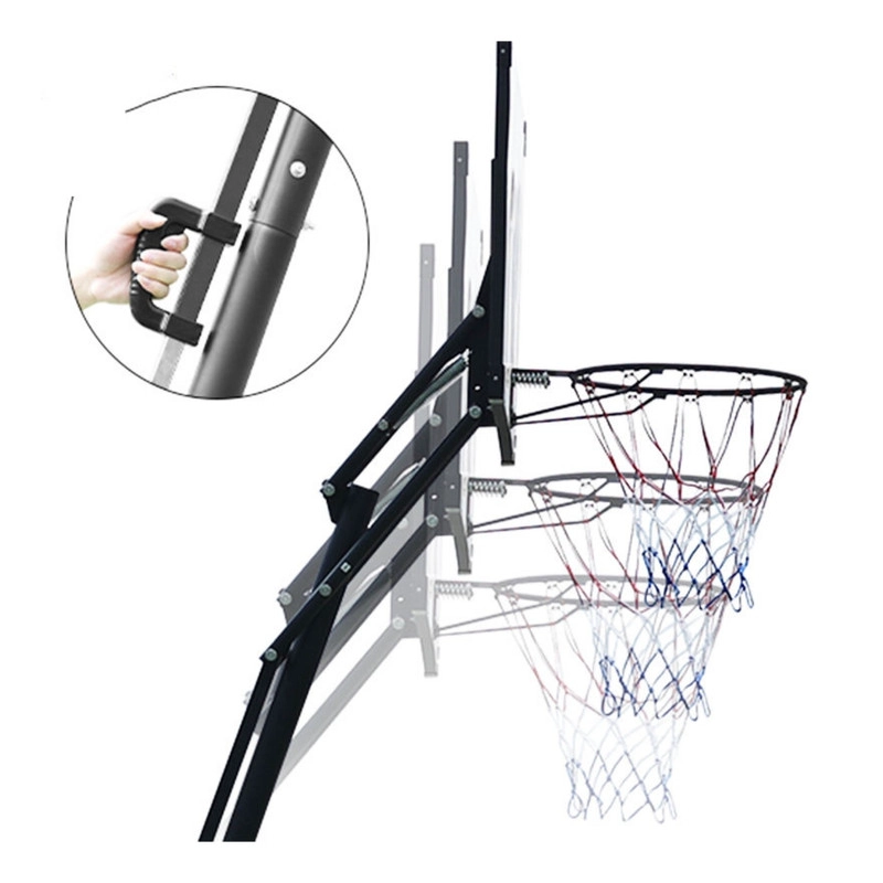 ARO BASQUETBOL ALTURA REGULABLE PORTATIL  BASKETBALL - 4