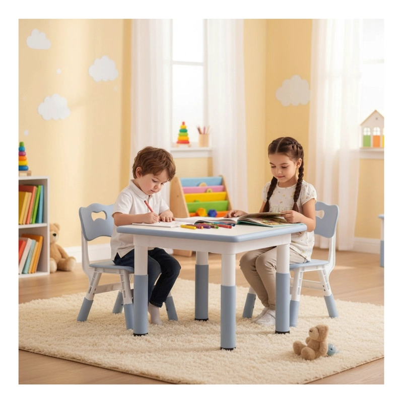 MESA INFANTIL CON 2 SILLAS JUNIOR DESK BRID - 2