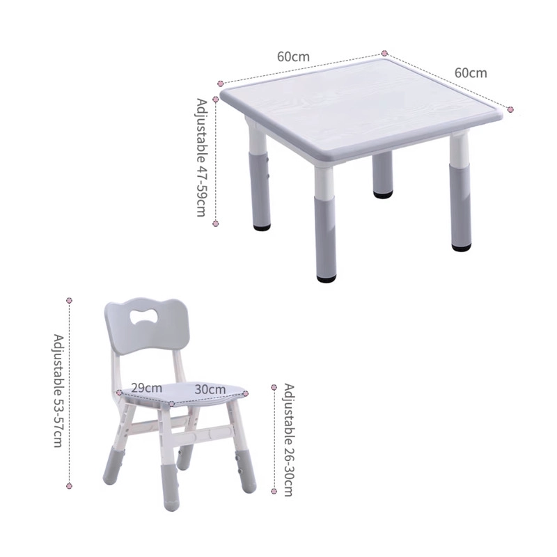 MESA INFANTIL CON 2 SILLAS JUNIOR DESK BRID - 5
