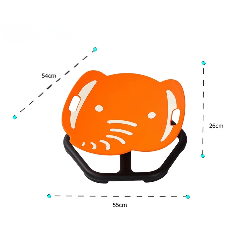 SILLA GIRATORIA SENSORIAL INFANTIL ORBIT GLOW 360° ELEFENTE - 3