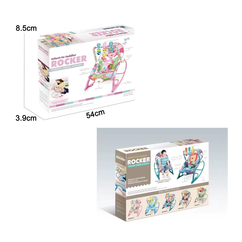 SILLA NIDO VIBRATORIA INFANTIL MUSICAL BEBE SWEET - 6
