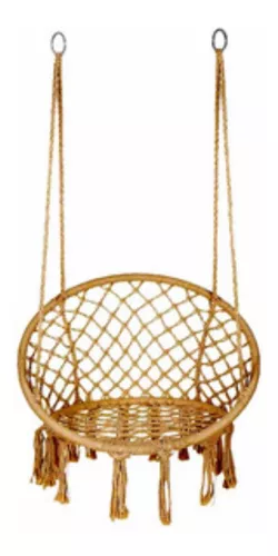 SILLA REPOSERA MECEDORA COLGANTE COLUMPIO TERRAZA JARDIN - 1