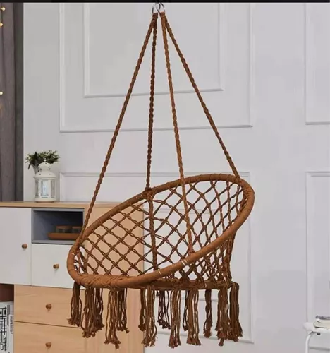 SILLA REPOSERA MECEDORA COLGANTE COLUMPIO TERRAZA JARDIN - 2