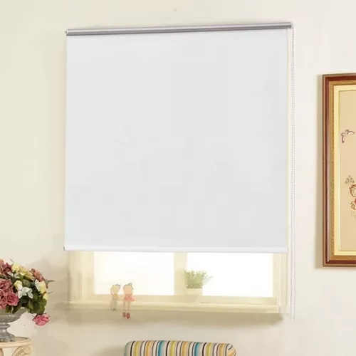 CORTINA ROLLER BLACKOUT 90X180 ENROLLABLE TERMORREGULADORA - 1