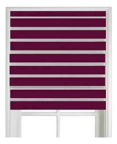 CORTINA ROLLER BLACKOUT 150X180 DUO ENROLLABLE DIA Y NOCHE - 3
