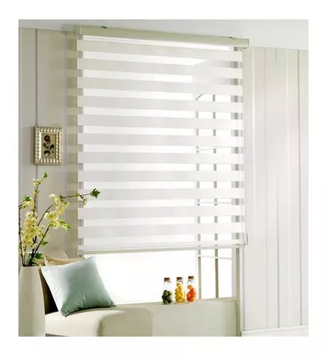 CORTINA ROLLER BLACKOUT 180X180 DUO ENROLLABLE DIA Y NOCHE - 3