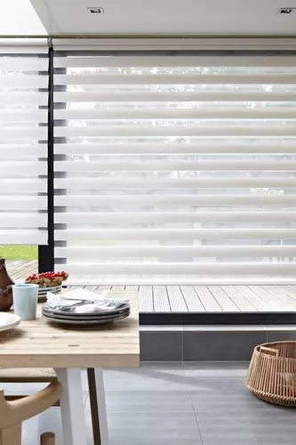 CORTINA ROLLER BLACKOUT 120X200 DUO ENROLLABLE DIA Y NOCHE - 1