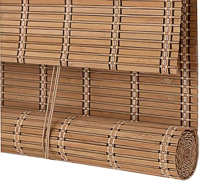 CORTINA ROLLER 100% BAMBOO 180X180 ESTERILLA ENROLLABLE - 1