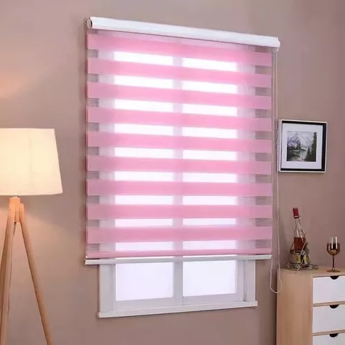 CORTINA ROLLER BLACKOUT 200X200 DUO ENROLLABLE DIA Y NOCHE - 1