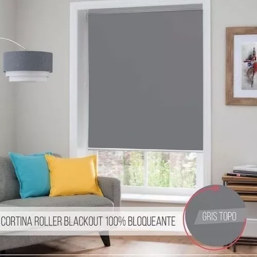 CORTINA ROLLER BLACKOUT 120X180 ENROLLABLE TERMORREGULADORA - 3
