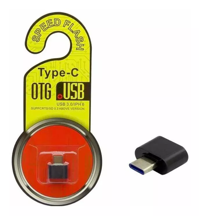 CONECTOR ADAPTADOR OTG TIPO C MACHO A SALIDA USB HEMBRA 3.0 - 5