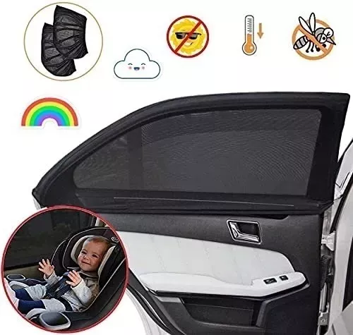KIT CUBRE VENTANAS DELANTERAS + TRASERAS LATERALES AUTO X4 - 5