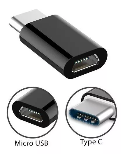 ADAPTADOR MICRO USB A TYPE C - 1