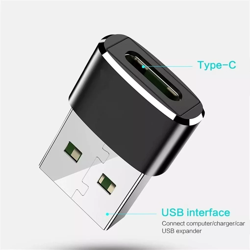 ADAPTADOR TYPE C A USB 3.0 MACHO A HEMBRA - 5