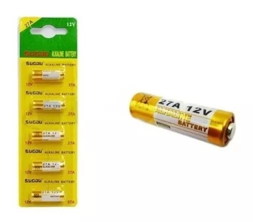 SET 5 PILAS 27A 12V CONTROL REMOTO ALARMA CAMARA LINTERNA - 2
