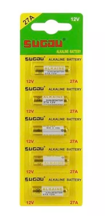 SET 5 PILAS 27A 12V CONTROL REMOTO ALARMA CAMARA LINTERNA - 3