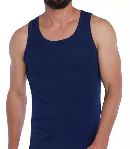 GENÉRICO CAMISETA OUTDOOR HOMBRE 8000 SIN MANGAS SUDADERA TANK 100% ALGODÓN