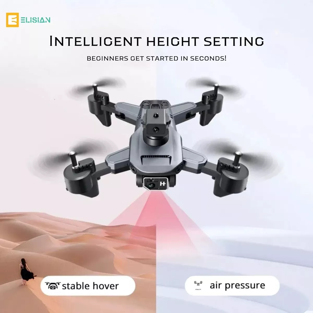 DRONE 4K ULTRAHD 360° DM99 ORIGINAL 5G GPS HAPPY HOUSE - 2