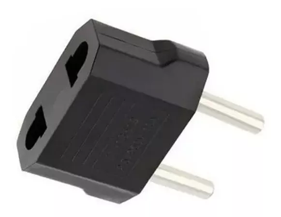 ENCHUFE CONECTOR AMERICANO A CHILENO CORRIENTE COBRE CALIDAD - 2