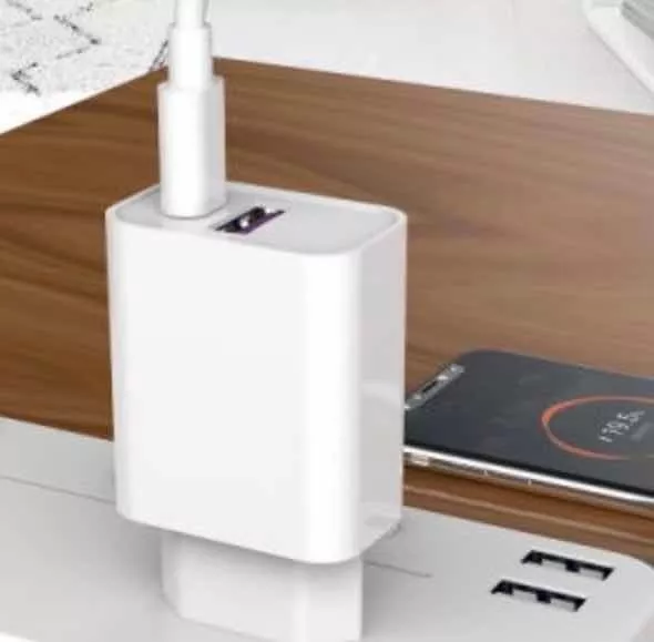 ADAPTADOR QIHANG CARGA RÁPIDA USB TIPO C 20W IPHONE ANDROID - 3