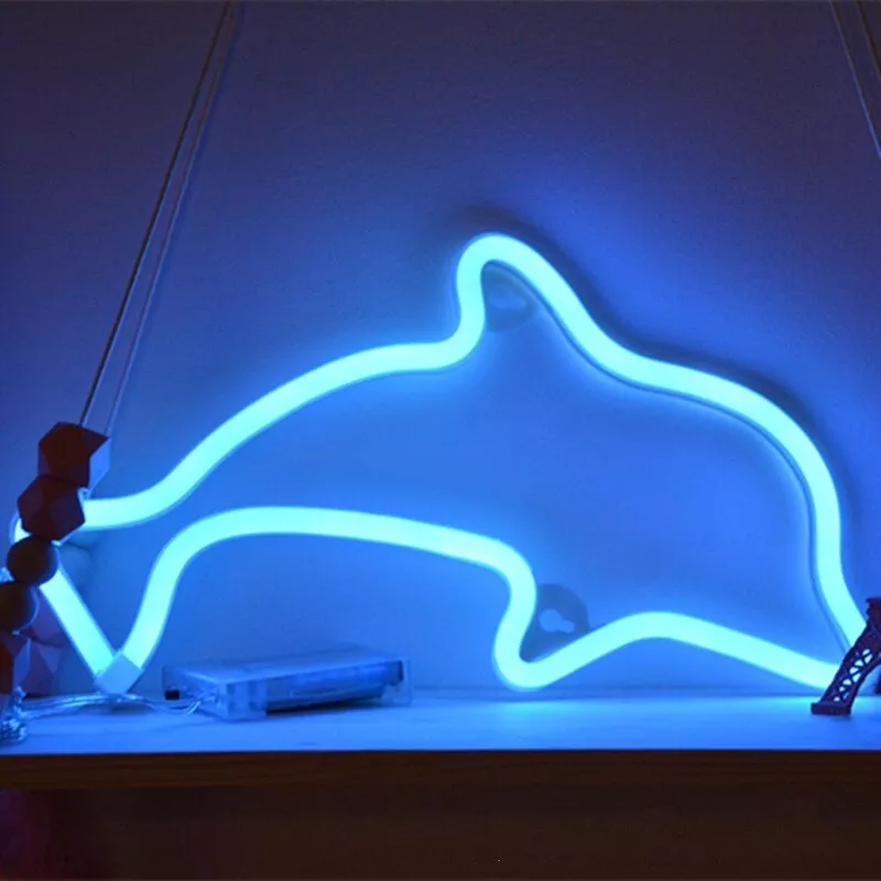 LETRERO NEON MURALLA LAMPARA LED PARED DORMITORIO - 1