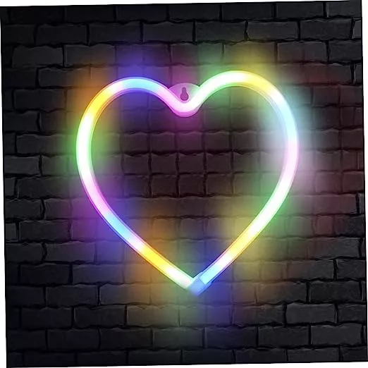 LETRERO NEON MURALLA LAMPARA LED PARED DORMITORIO - 1