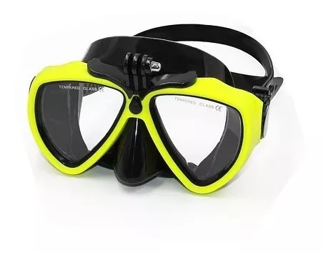 ANTIPARRA DE SNORKEL MÁSCARA BUCEO PARA CÁMARA GOPRO LENTES - 2