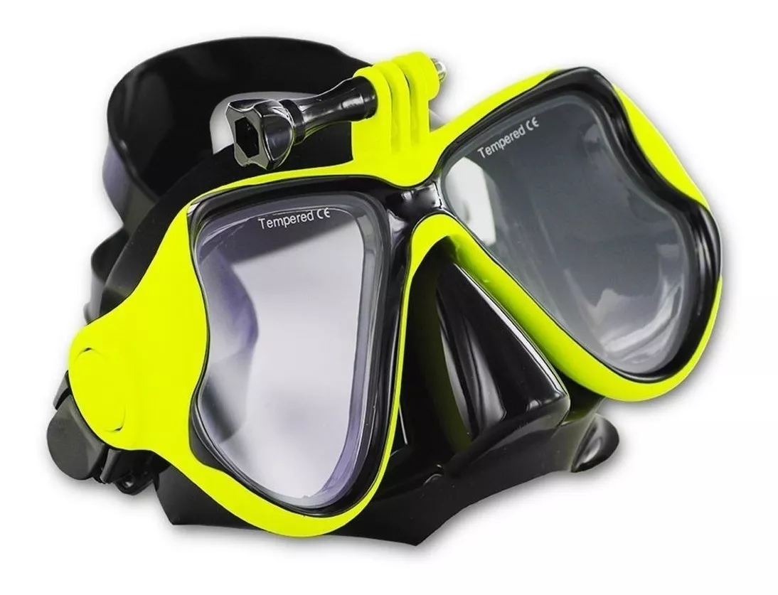 ANTIPARRA DE SNORKEL MÁSCARA BUCEO PARA CÁMARA GOPRO LENTES - 3