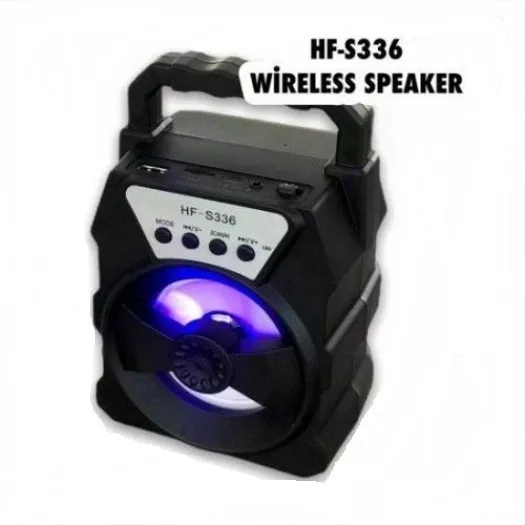 PARLANTE Y MICRÓFONO URBANO KARAOKE RECARGABLE PORTABLE LED - 1