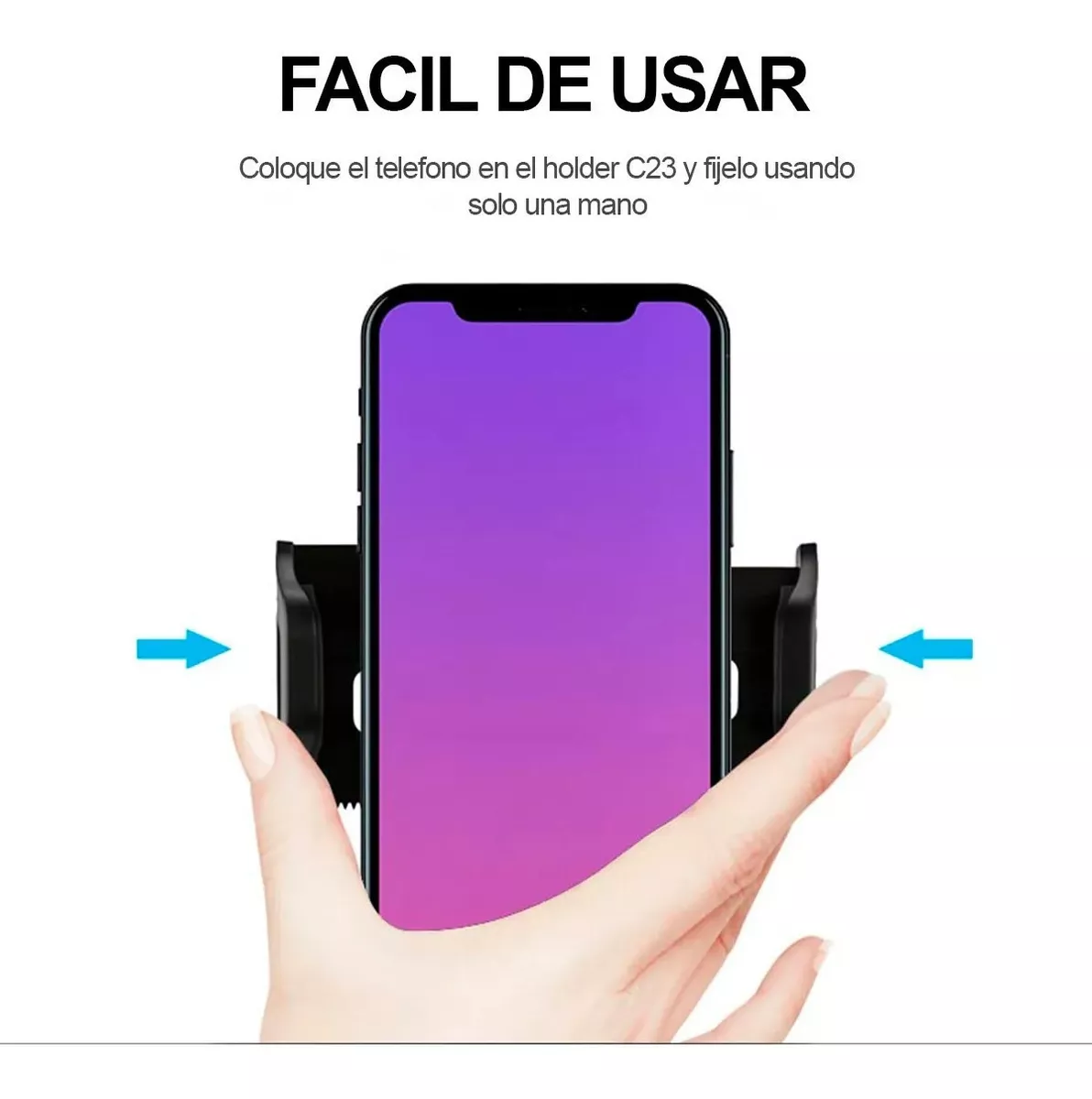 PORTA SMARTPHONE BRAZO EXTENSIBLE PARA PARABRISAS Y TABLERO - 5