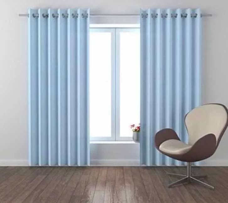 VISILLOS VELO CORTINAS CON ARGOLLAS PREMIUM 100% POLIÉSTER - 1