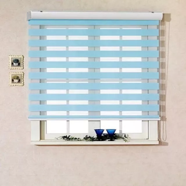 CORTINA ROLLER BLACKOUT 100X200 DUO ENROLLABLE DIA Y NOCHE - 1