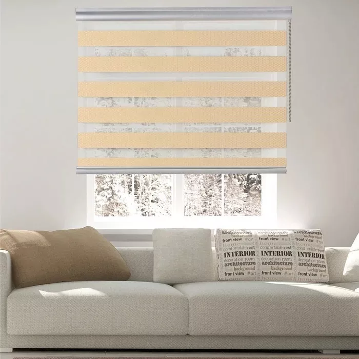 CORTINA ROLLER BLACKOUT 60X200 DUO ENROLLABLE DIA Y NOCHE - 1