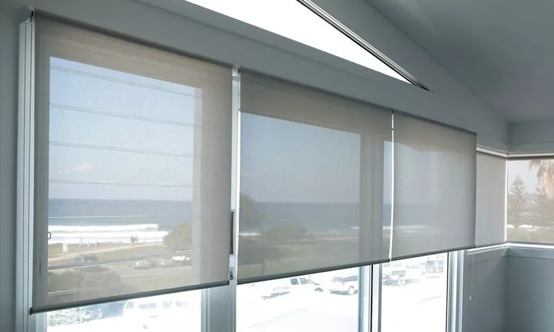 CORTINA ROLLER SUNSCREEN ENRROLLABLE LISA 90X180 TELA LINO - 2